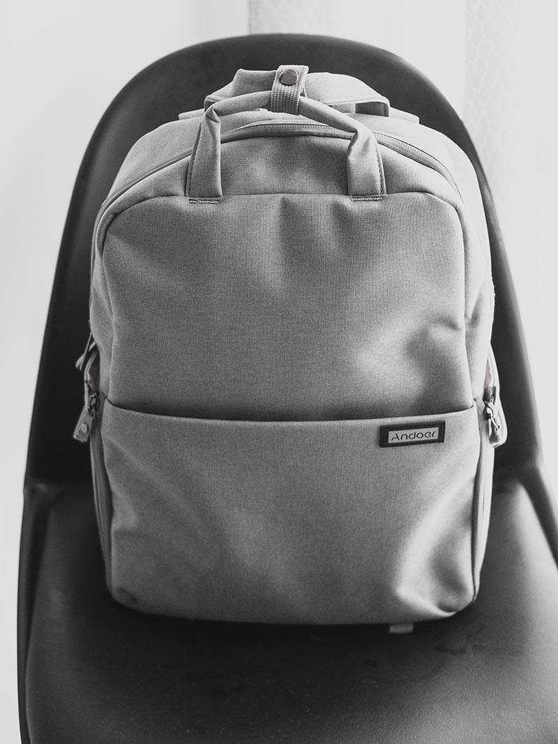 Grey Simple Bag